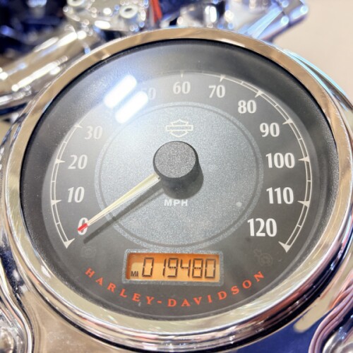 2012 FXDC Harley-Davidson® Super Glide® Custom Midnight Blue/Barracuda Silver thumb 1