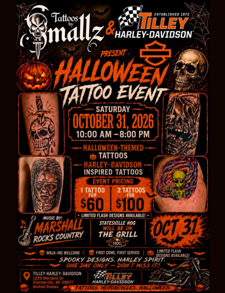 Halloween Tattoo event
