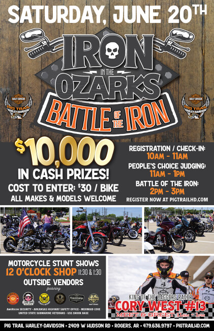 Iron in the Ozarks 2026 Bike Show