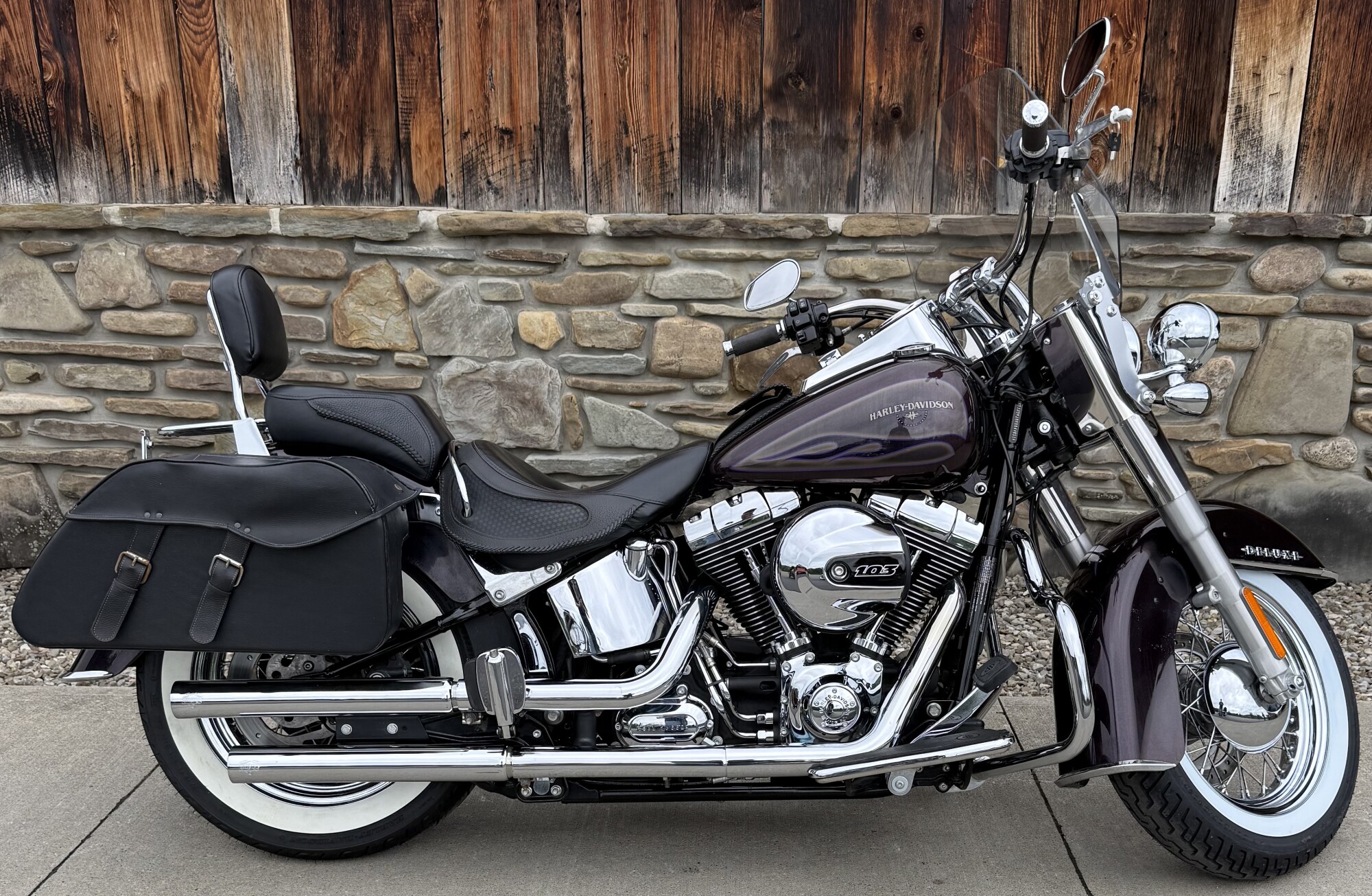2017 Harley-Davidson® Softail® Deluxe Hard Candy Custom™ Mystic Purple Flake