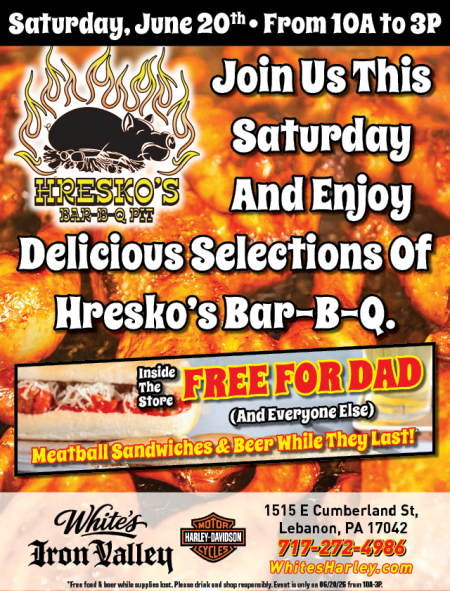 Hresko’s Bar-B-Q For Sale & Free Meatballs For Dad