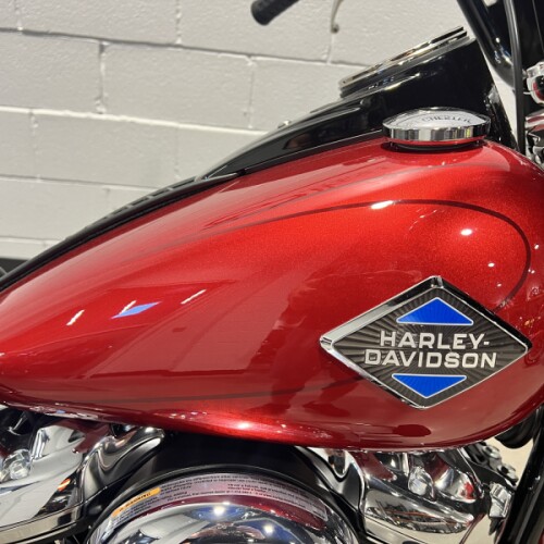 2026 Harley-Davidson® Heritage Classic Brilliant Red Black Cast Wheels  FLHC thumb 3