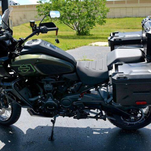 2026 Harley-Davidson® Pan America 1250 Limited Olive Steel Metallic thumb 2