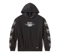 ユニセックス ディッキーズ® × ハーレーダビッドソン® ウィングドホースシューオーバーサイズプルオーバーパーカー