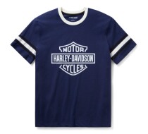 メンズ H-D®エッセンシャルスリーブストライプ03Tシャツ