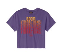 レディース H-D®グッドバイブレーションボクシークロップTシャツ