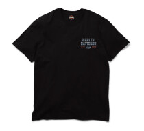 Harley-Davidson 250周年クロームイーグルTシャツ #96742-26VM　ブラック