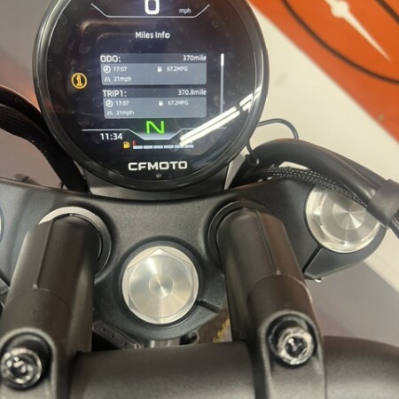 2026 CFMoto 450 CL-C Forest Green & White thumb 0