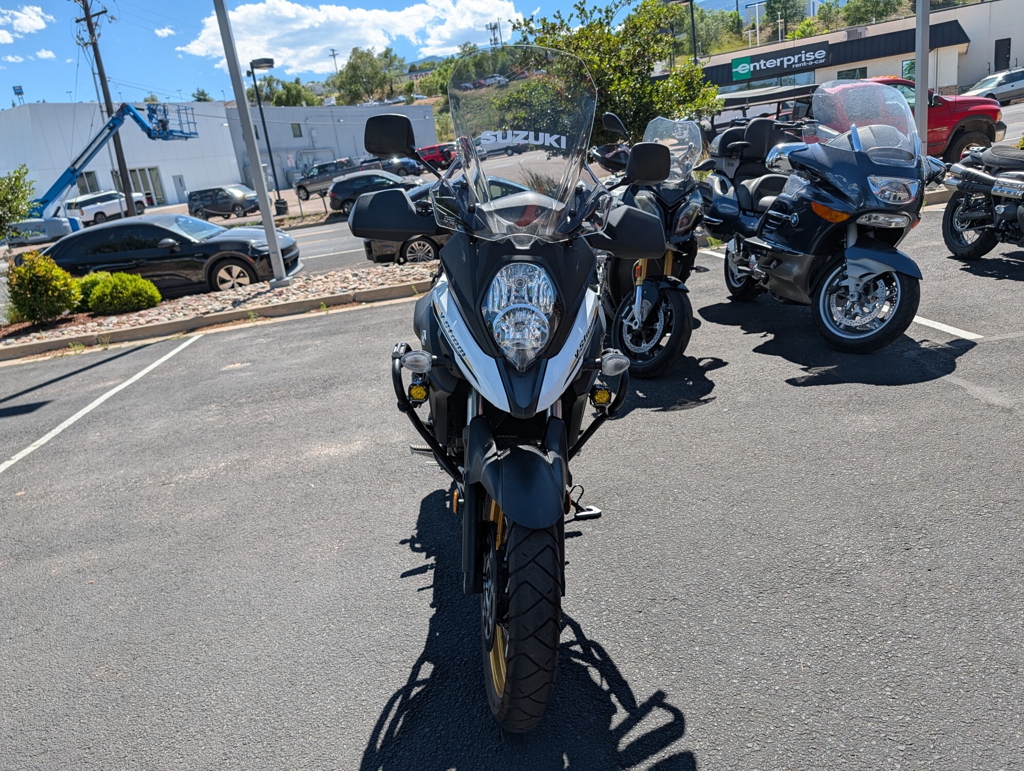 2023 Suzuki V-Strom 650 white, photo 8