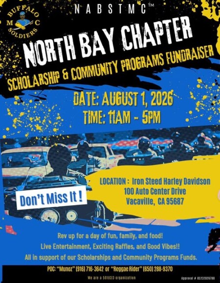 North Bay Chapter Buffalo Soldiers Fundraiser