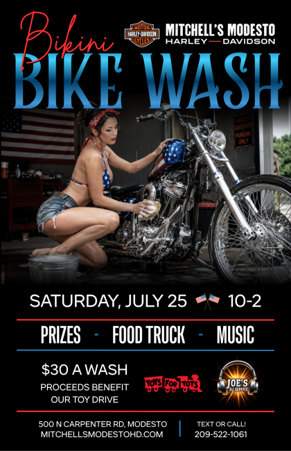 Bikini Bike Wash