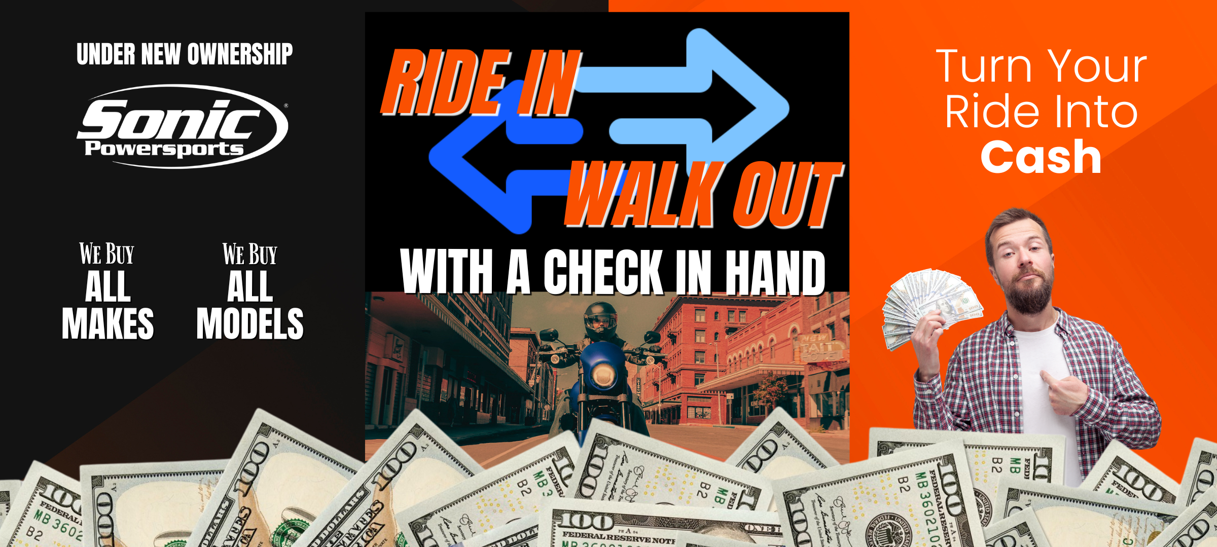 Ride In Walk Out