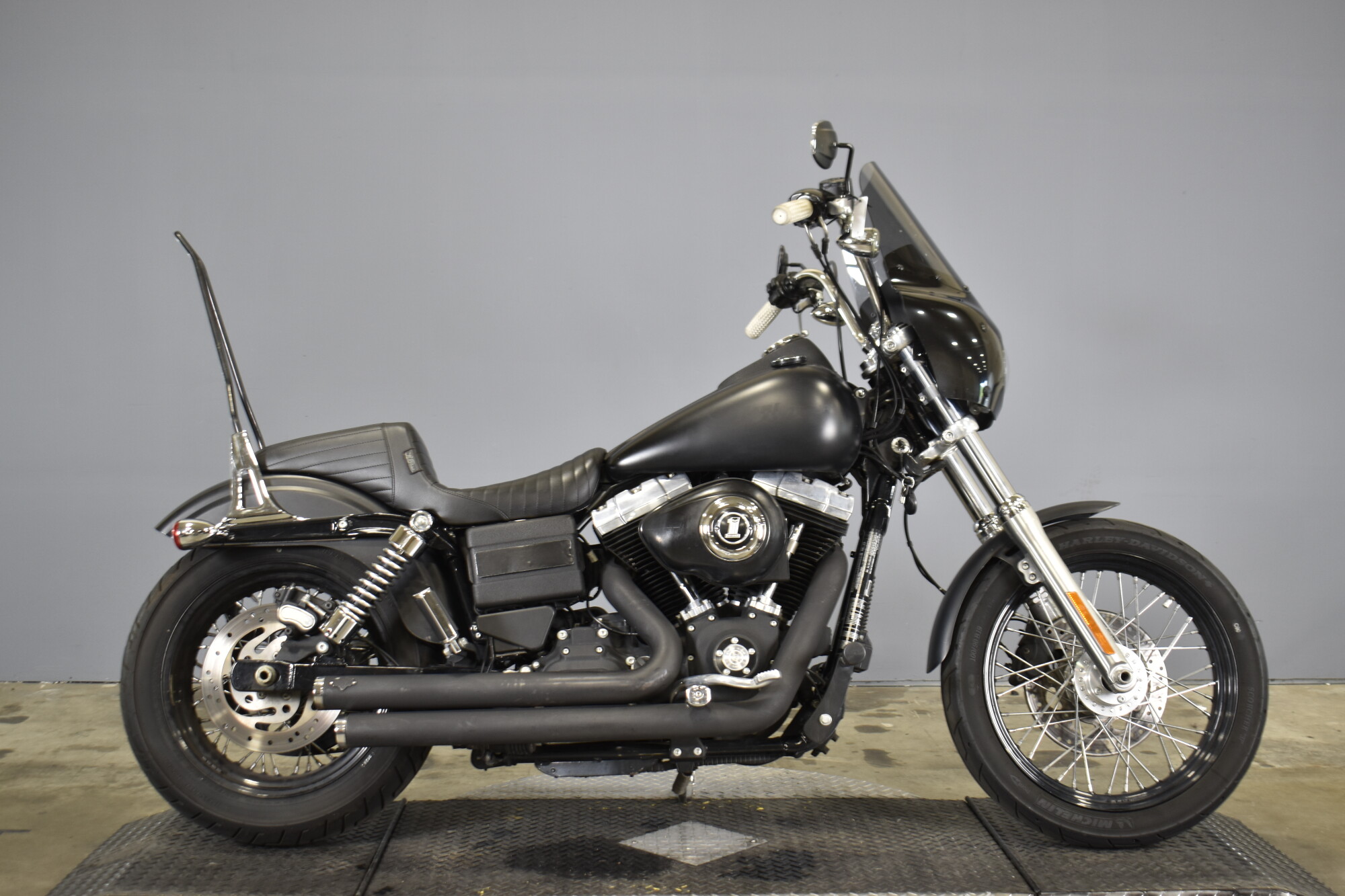 2012 Harley-Davidson® Street Bob® Black Denim | Motown Harley