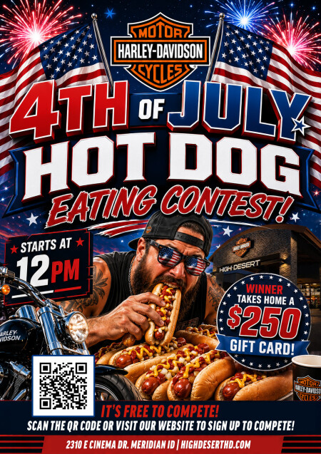 HOT DOG EATING CONTEST