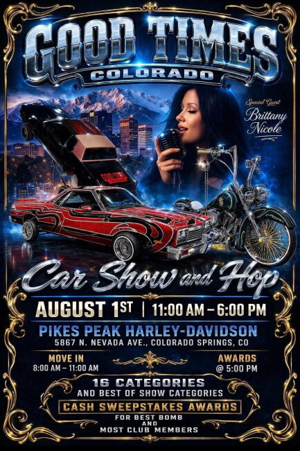 Good Times Colorado Car Show & Hop