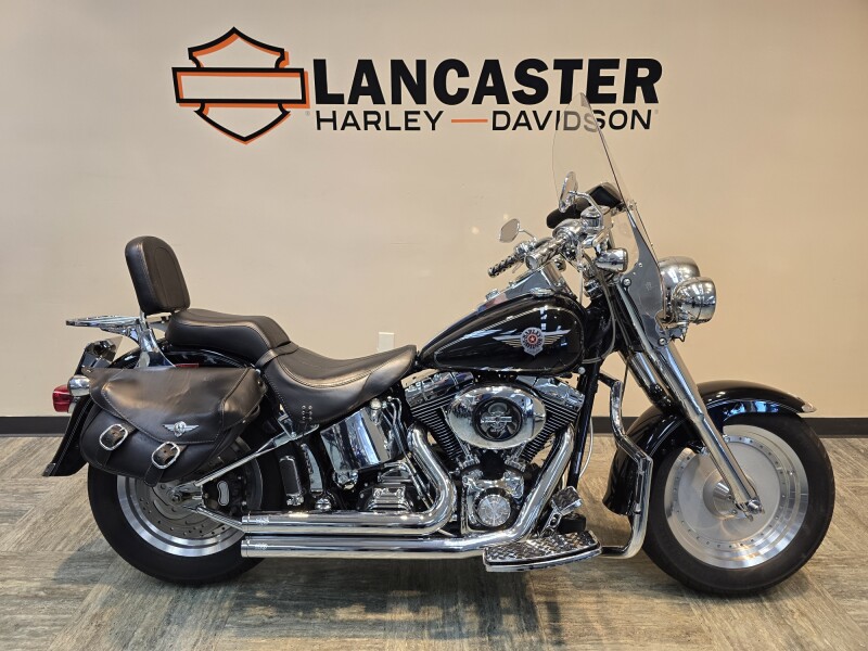 2004 Harley-Davidson® Fat Boy® Vivid Black FLSTFI