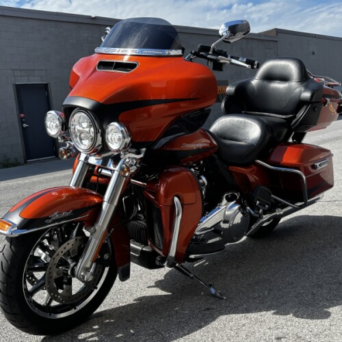 2019 Harley-Davidson® Ultra Limited Scorched Orange/Black Denim thumb 0