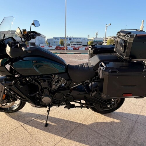 2024 Harley-Davidson® Pan America™ 1250 Special Alpine Green w/Laced Wheels thumb 0