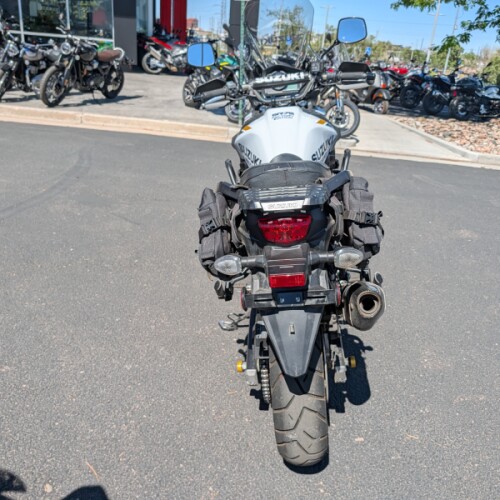 2023 Suzuki V-Strom 650 white thumb 1