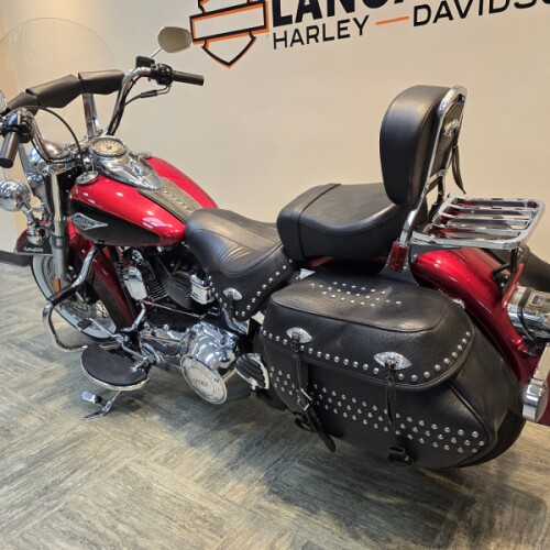 2012 Harley-Davidson® Heritage Softail® Classic Two-Tone Ember Red Sunglo/Merlot Sunglo FLSTC thumb 0