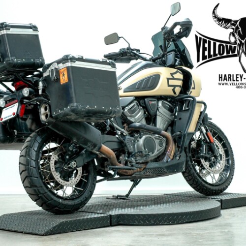 2022 Harley-Davidson® Pan America™ 1250 Special Sand Camo Denim thumb 3