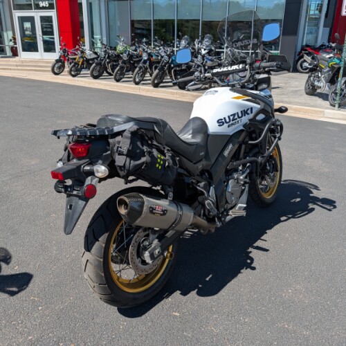 2023 Suzuki V-Strom 650 white thumb 2