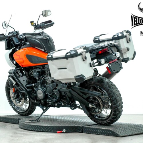 2021 Harley-Davidson® Pan America™ 1250 Special Baja Orange/Stonewashed White Pearl thumb 1