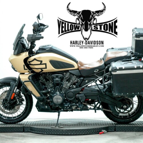 2022 Harley-Davidson® Pan America™ 1250 Special Sand Camo Denim thumb 0