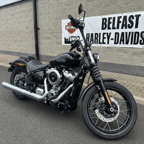 Street Bob 117 in Vivid Black  thumb 0