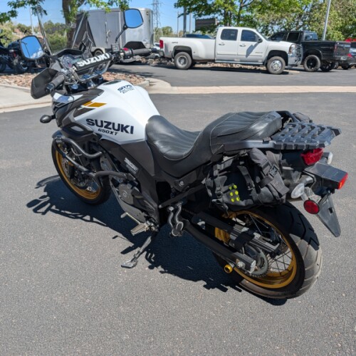 2023 Suzuki V-Strom 650 white thumb 0