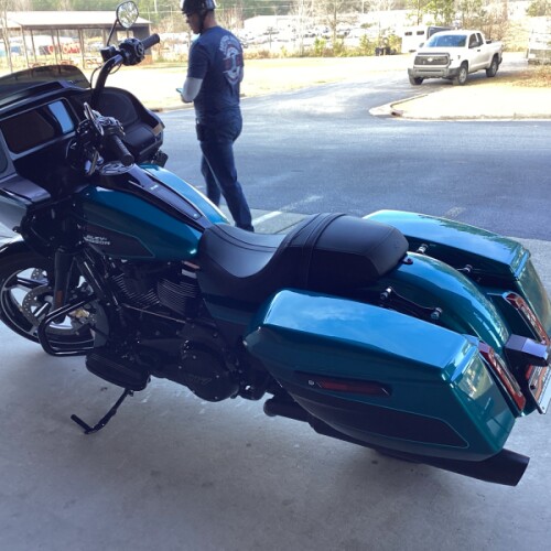 2026 Harley-Davidson® Road Glide® Teal Thunder / Vivid Black Black Trim thumb 0