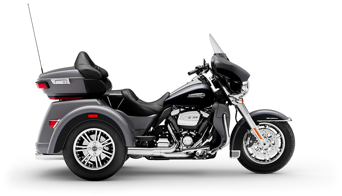 2021 Harley-Davidson® Tri Glide® Ultra Gauntlet Gray Metallic/Vivid Black