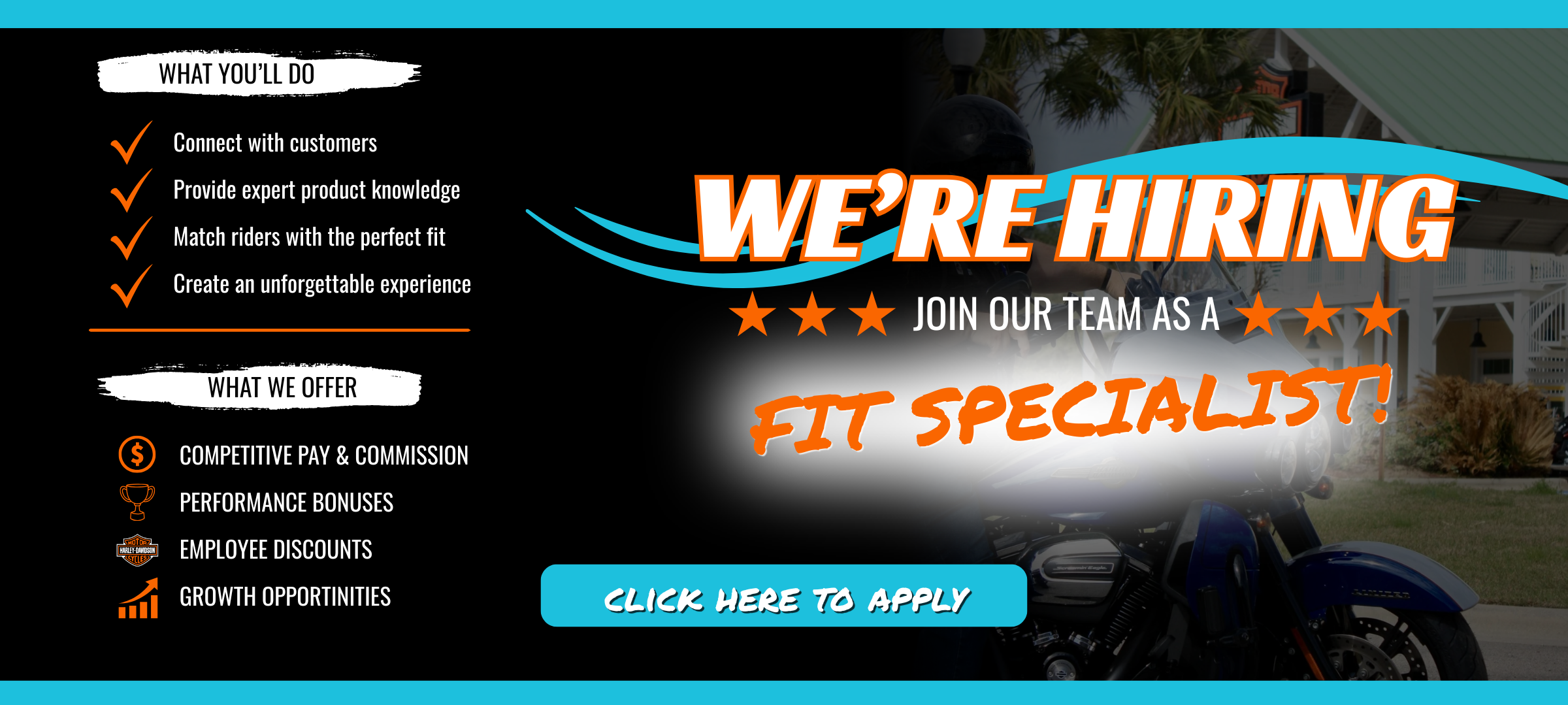 NOW HIRING FITS
