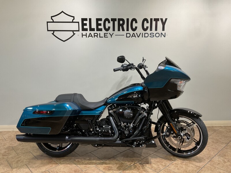 2026 Harley-Davidson® FLTRX Road Glide® Teal Thunder / Vivid Black Black Trim