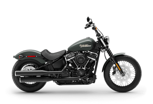 2020 Harley-Davidson® Street Bob® BRACUDA SLV DNM W/PINSTRIPE