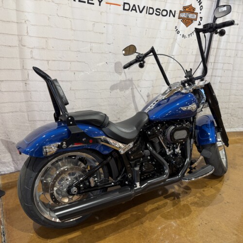 2022 Harley-Davidson® Fat Boy® 114 Reef Blue thumb 3