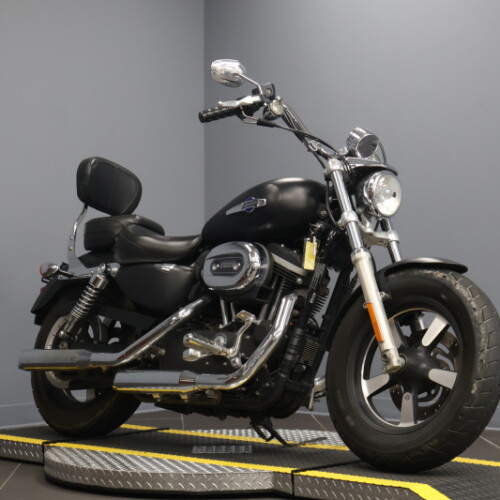 2012 Harley-Davidson® 1200 Custom Black Denim thumb 1