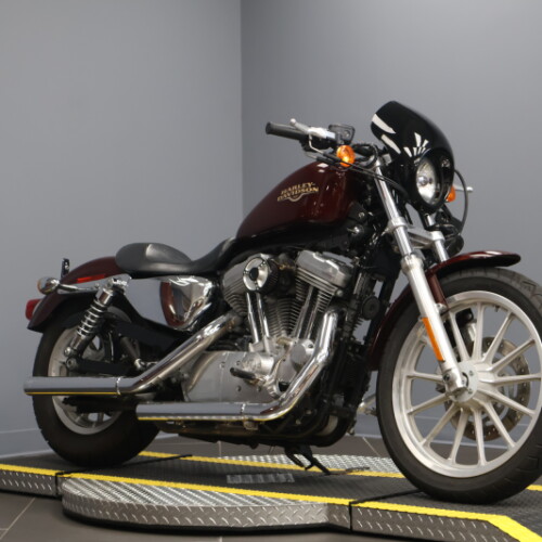 2008 Harley-Davidson® Sportster® 883 Low Crimson Red Sunglo thumb 3