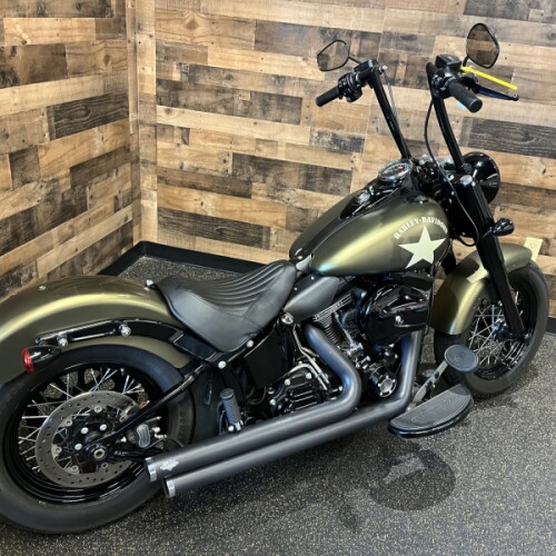 2016 Harley-Davidson® Softail Slim® Olive Gold FLSS thumb 2
