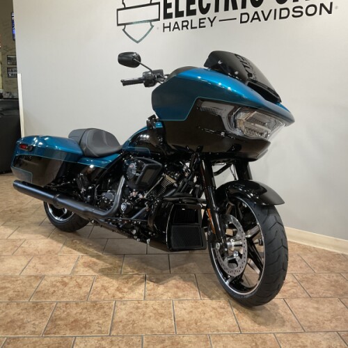 2026 Harley-Davidson® FLTRX Road Glide® Teal Thunder / Vivid Black Black Trim thumb 1