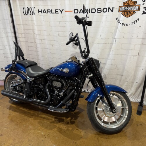 2022 Harley-Davidson® Fat Boy® 114 Reef Blue thumb 1