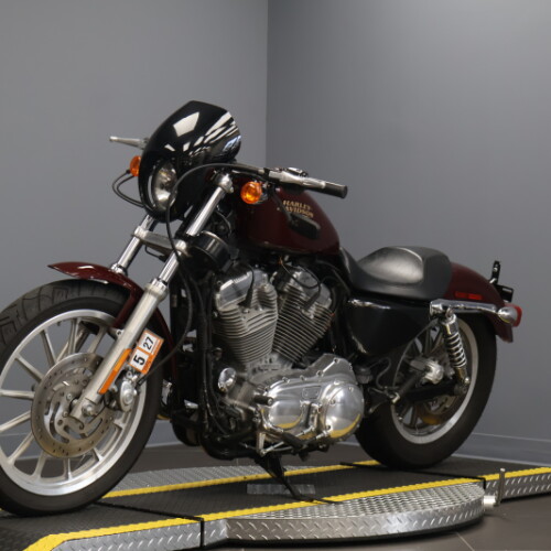 2008 Harley-Davidson® Sportster® 883 Low Crimson Red Sunglo thumb 1