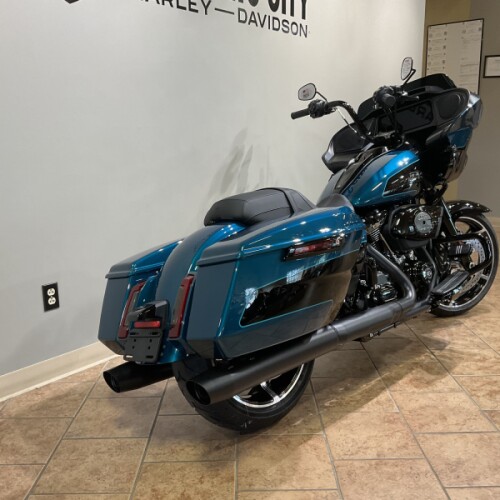 2026 Harley-Davidson® FLTRX Road Glide® Teal Thunder / Vivid Black Black Trim thumb 0