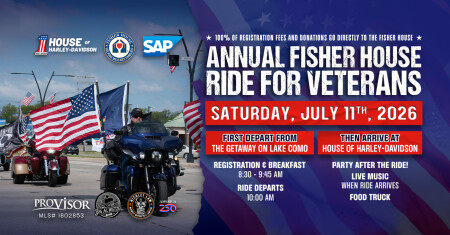 Annual Fisher House Ride For Veterans
