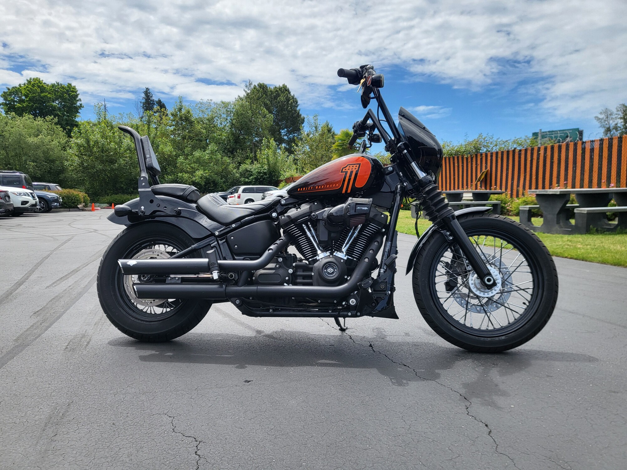 2021 Harley-Davidson® Street Bob® 114 Baja Orange