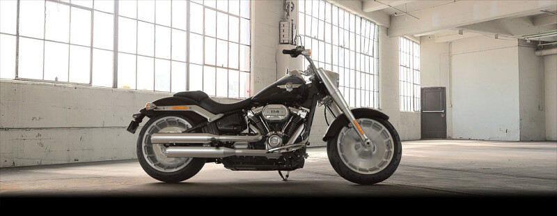 2018 Harley-Davidson® Fat Boy® 114 Black Tempest