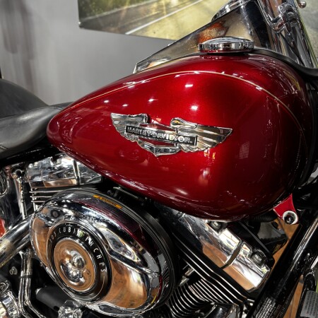2013 Harley-Davidson® Softail® Deluxe EMBR RED SUNGLO W/ PINSTRIP thumb 3