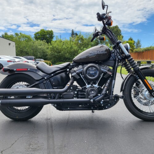 2020 Harley-Davidson® Street Bob® River Rock Gray thumb 3