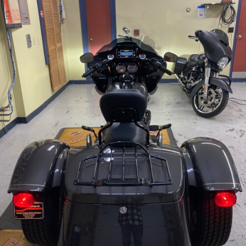 2023 Harley-Davidson® Road Glide® 3 Gray Haze - Black Finish FLTRT thumb 0