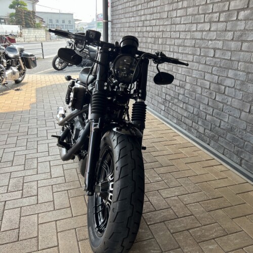 2021 Harley-Davidson<sup>®</sup> Forty-Eight<sup>®</sup> Vivid Black w/Laced Wheels thumb 0